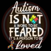 Autism is not a word to be feared svg au