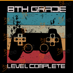 2nd Level Complete Video Gamer Graduation T-Shirt Svg, Gamer T-Shirt