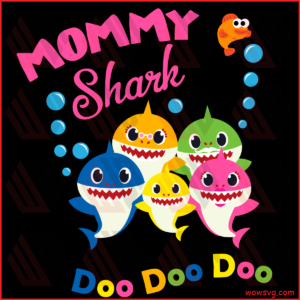 Mommmy Shark Doo Doo Doo Svg, Trending Svg, Mommy Shark Svg, Baby