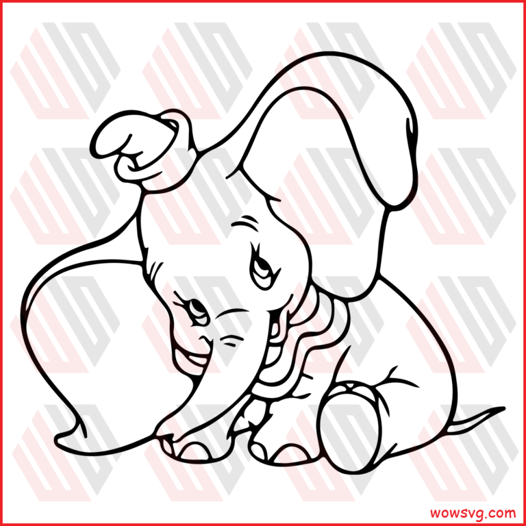 Dumbo svg free, best disney svg files, cartoon svg, instant download,