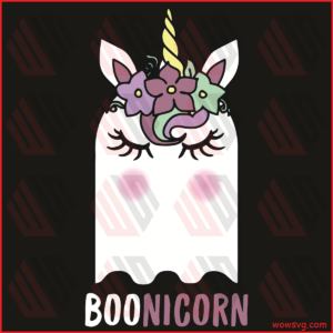 Boonicorn Unicorn Ghost Svg, Halloween Svg, Boonicorn, Unicorn Svg,