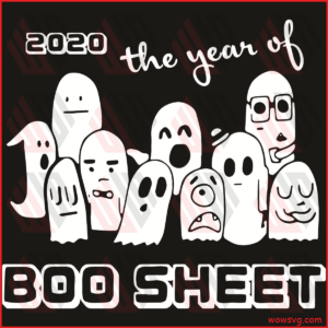 2020 the year of Boo sheet svg, Boo boo svg, 2020 svg, Boo Boo svg,