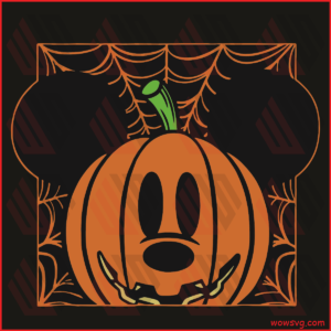 Disney Mickey Mouse Pumpkin Svg, Halloween Svg, Disney Svg, Mickey
