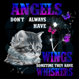 Angels Dont Always Have Wings Svg, Animal Svg, Sometime They Have