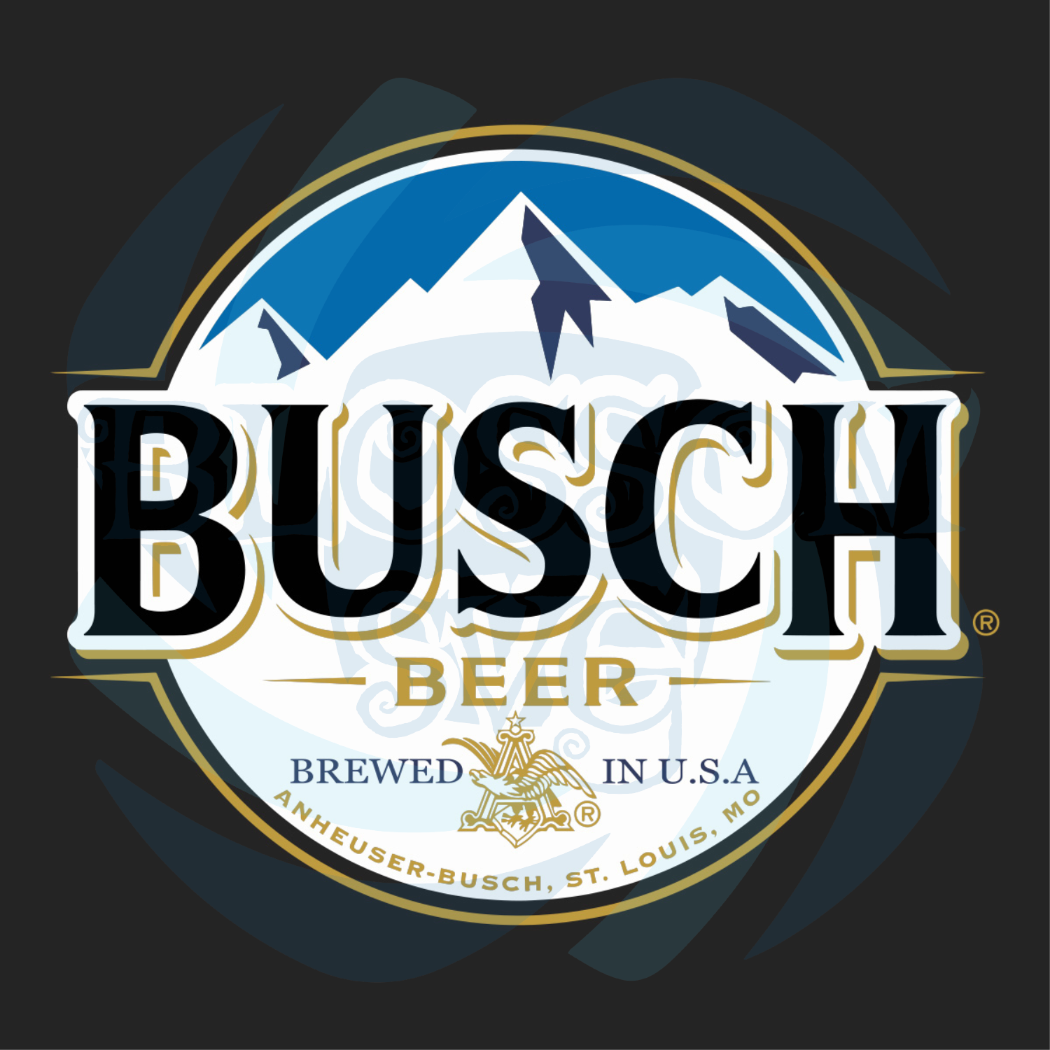 Busch Beer Mountains Logo Svg Trending Svg, Busch Svg