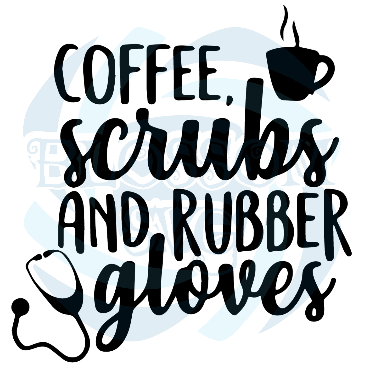 Coffee Whipped Cream Love SVG for Cricut Files