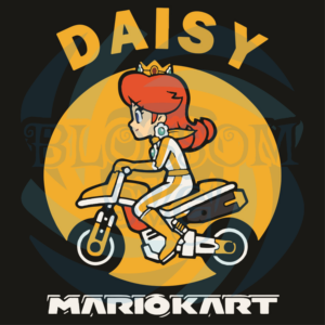 Daisy Mario Kart Svg, Trending Svg, Daisy Mario Svg, Mario Kart Svg,