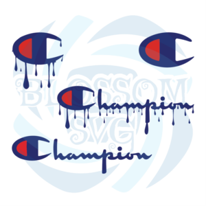 Dripping Champion Logo Svg Bundle Trending Svg, Champion Logo Svg