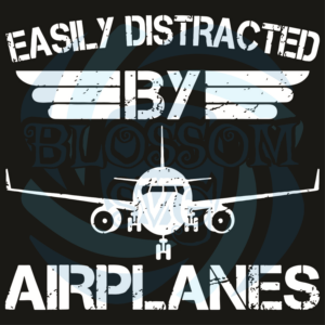 Easily Distracted Airplanes Svg, Trending Svg, Airplanes Svg, Flights