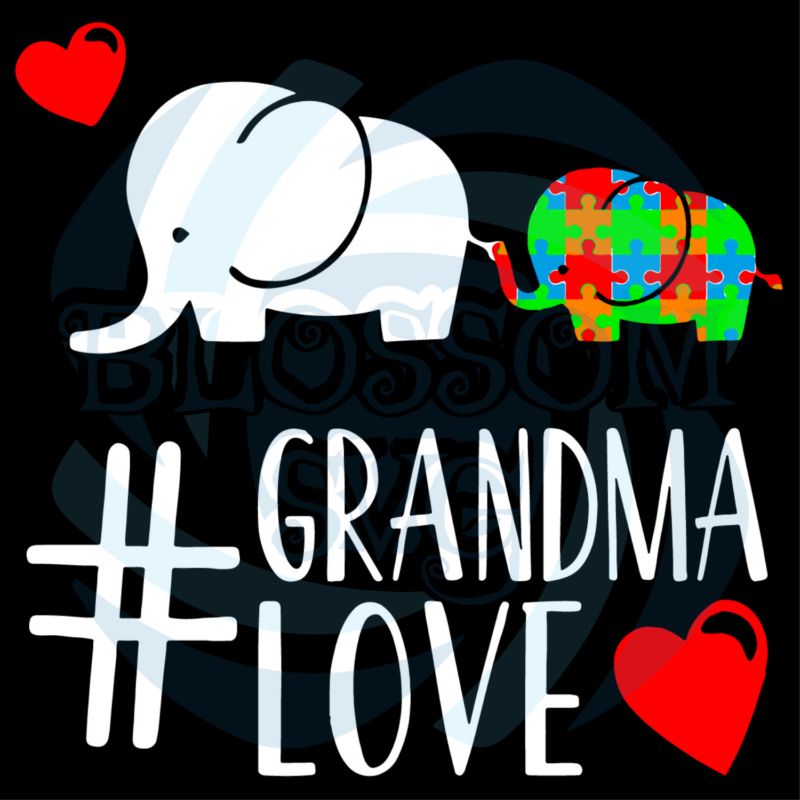 Grandma Love Svg, Autism Svg, Awareness Svg, Autism Awareness Svg,