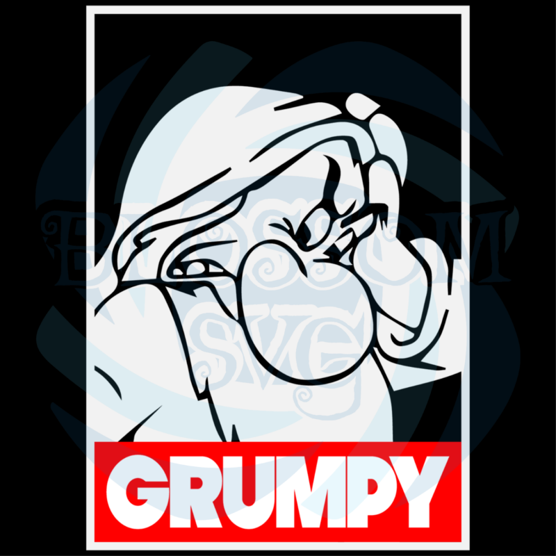 Grumpy Dwarf Disney Svg Trending Svg, Grumpy Svg, Disney Grumpy