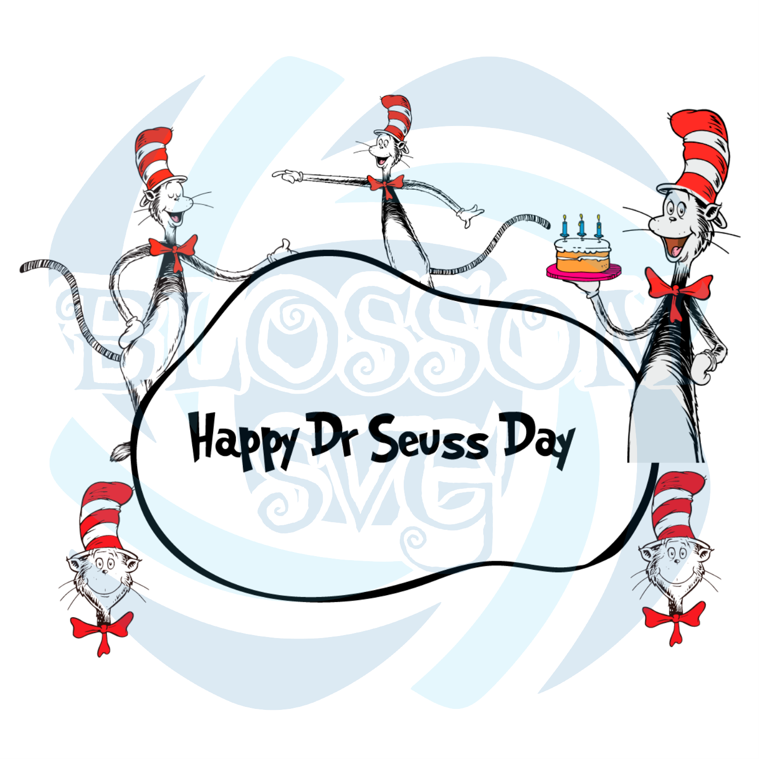 Happy Dr Seuss Day Svg, Trending Svg, Dr. Seuss SVG, Dr Seuss 2021
