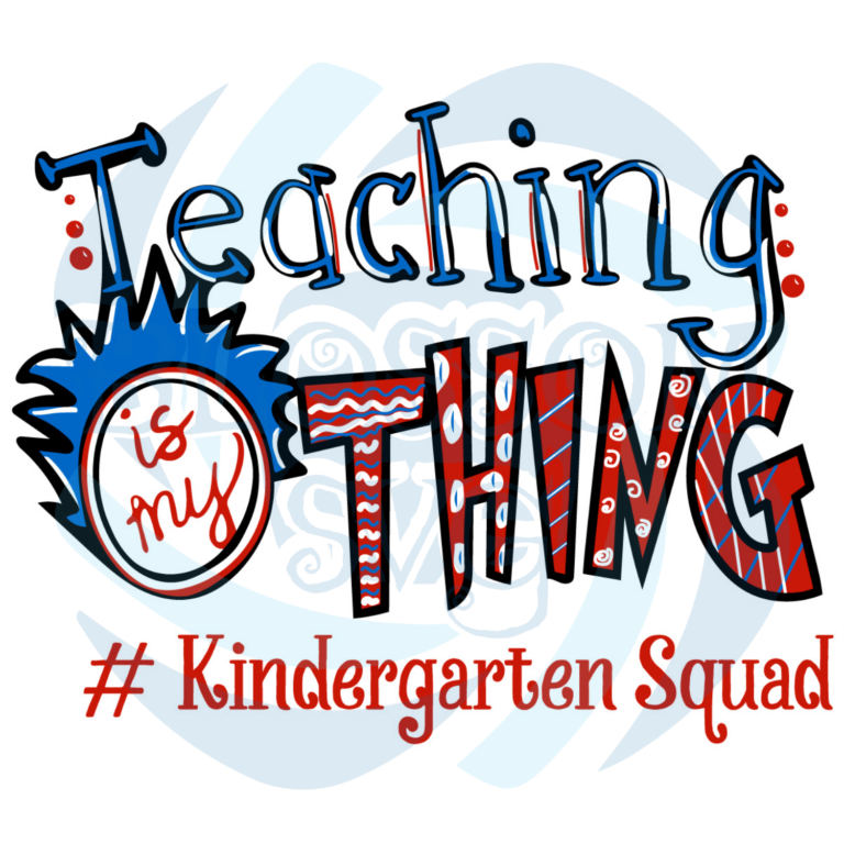 Kindergarten Teacher Svg, Dr. Seuss SVG, Kindergarten Svg, Teacher