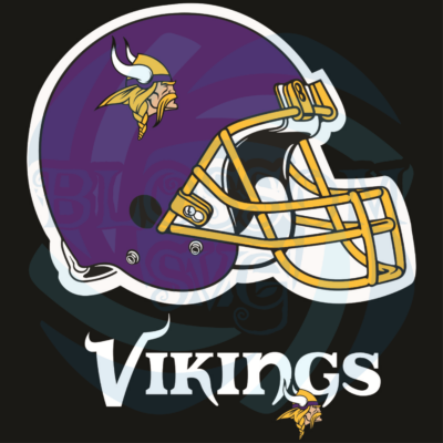 Logo Minnesota Vikings Helmet Svg Sport Svg, Helmet Svg