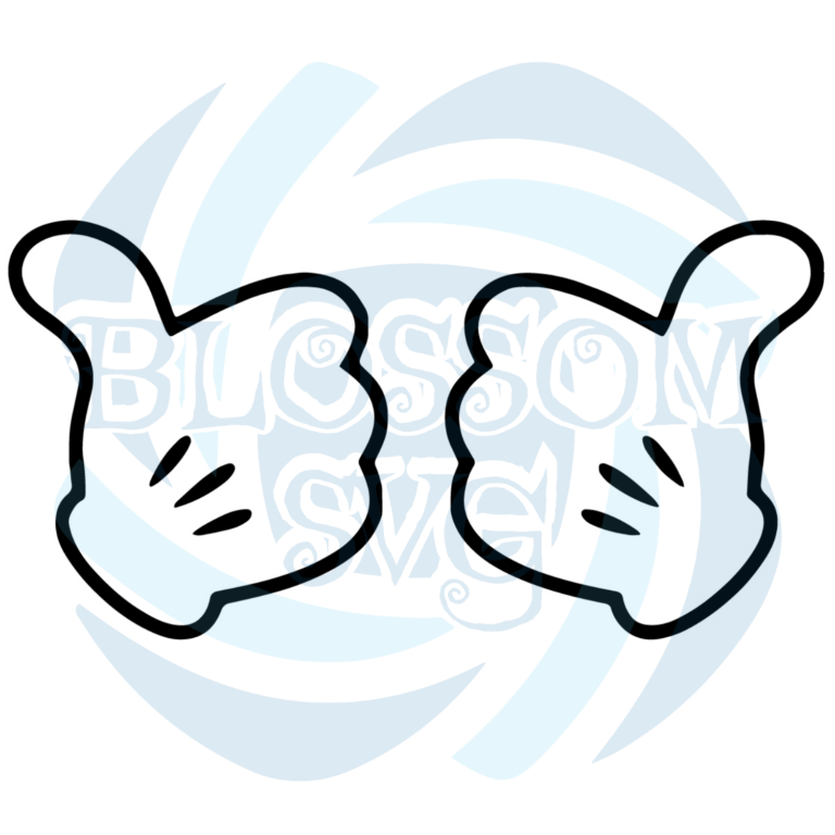 Mickey Mouse Thumbs Up Svg, Trending Svg, Mickey Svg, Mickey Mouse