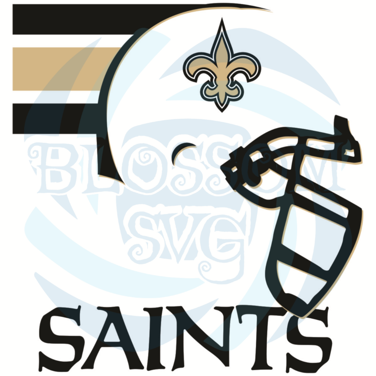 New Orleans Saints Helmet Svg Sport Svg, Helmet Svg