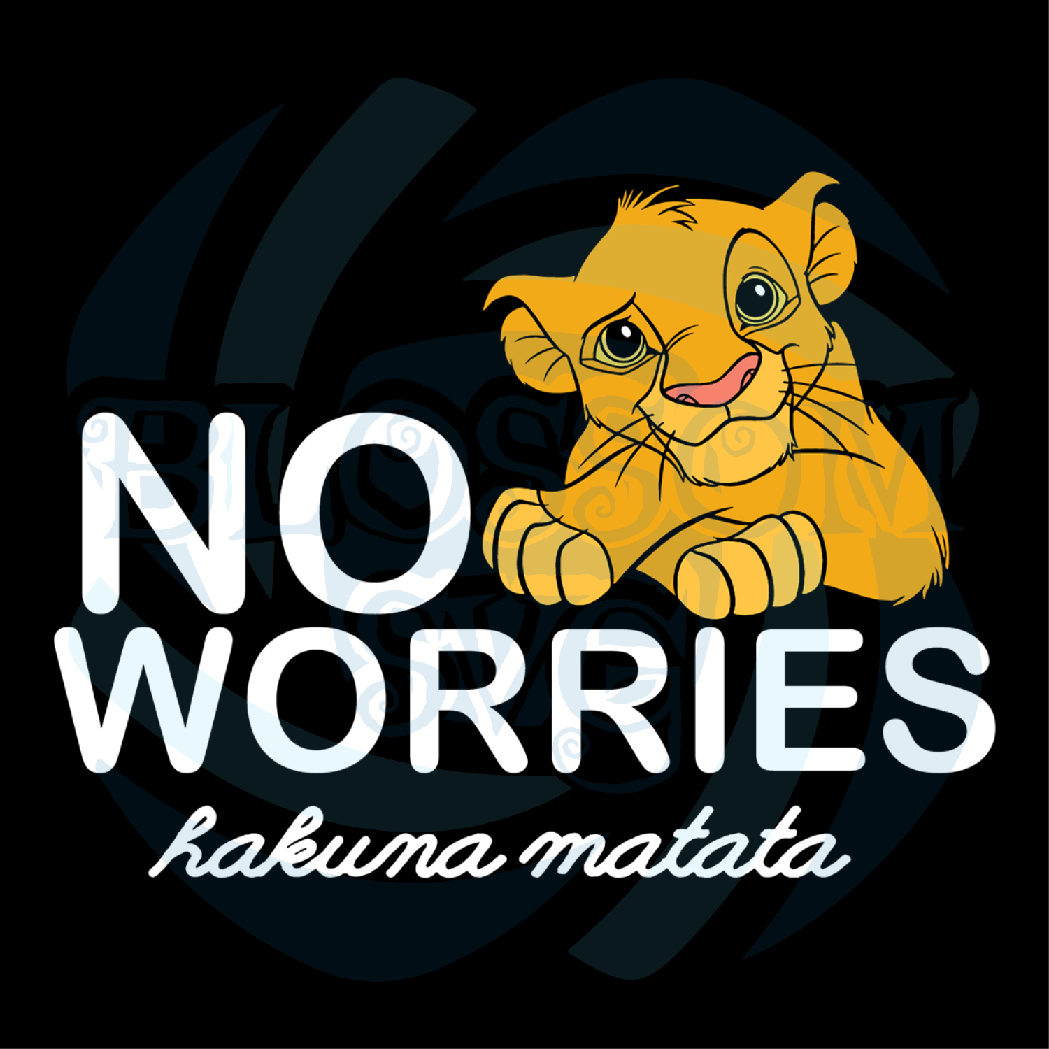 Cute Simba Svg Archives - BlossomSVG