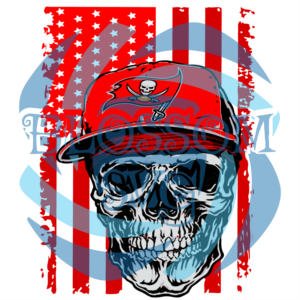 Tampa Bay Buccaneers Skull Svg, Sport Svg, American Flag Svg, Skupp