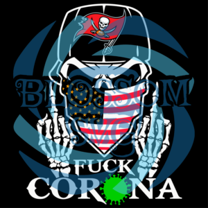 Tampa Bay Buccaneers Fuck Corona Svg, Sport Svg, Tampa Bay Buccaneers