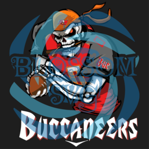 Tampa Bay Buccaneers Football Skeleton Svg, Sport Svg, Skeleton Svg,