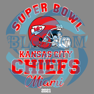 Super Bowl Kansas City Chiefs Miami Svg, Sport Svg, Super Bowl 2021