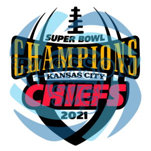 Super Bowl Champions KC 2021 Svg, Sport Svg, Kansas City Chiefs Svg,