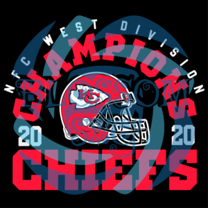 NFC West Division Champions 2020 Chiefs Svg, Sport Svg, Kansas City