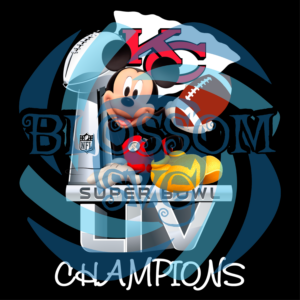Mickey Kansas City Chiefs Super Bowl Champions Svg, Sport Svg, Super