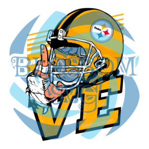 Love Pittsburgh Steelers NFL Svg, Sport Svg, Love Svg, Pittsburgh
