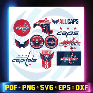 Washington Capitals Svg, NHL Svg, Hockey Svg, Cricut File, Clipart,