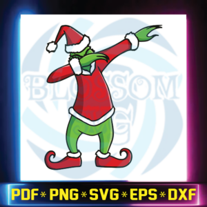 Funny Dabbing grinch Christmas The Grinch Svg, Dxf, Png Digital,svg