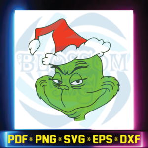 The Grinch Face Christmas Svg, Dxf, Png Digital,svg cricut, cricut