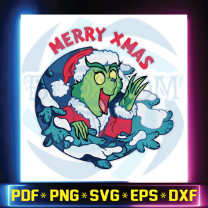 Merry Xmas Grinch Svg, The Grinch Svg, Dxf, Png Digital,svg cricut,