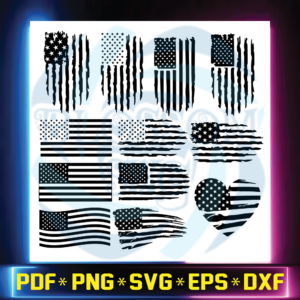 Special BUNDLLE American flag Special BUNDLLE American flag SVG, DXF,