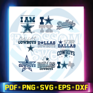 Dallas Cowboys Svg, Cricut File, Svg, Bundle, NFL Svg, Football Svg,