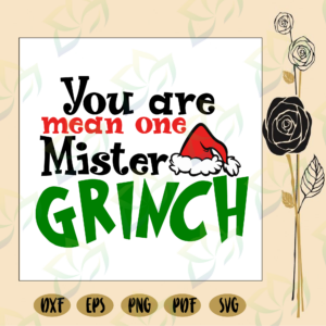 You are mean one mister grinch, grinch, the grinch, grinch christmas,