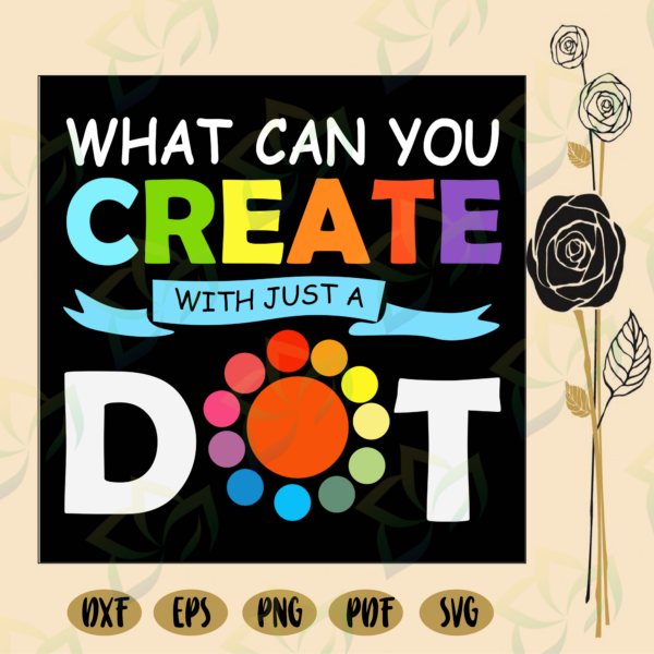 What can you create with just a dot, international dot day,