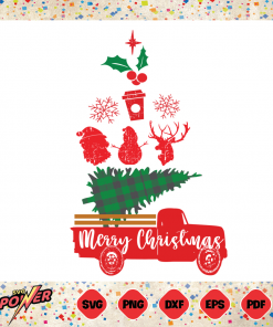 Christmas Truck Christmas Tree