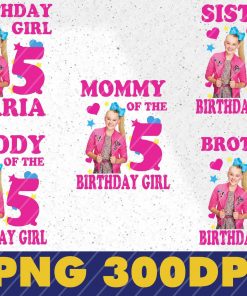 Mommy Of The Birthday Girl Custom Name for Birthday Png