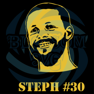 NBA Steph Curry Digital Vector Files, Golden State Warriors Svg