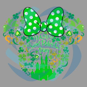 Happy St Patricks Day Disney Minnie Svg SVG060122029