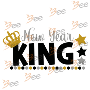 New Year King Svg, New Year Svg, Happy New Year Svg