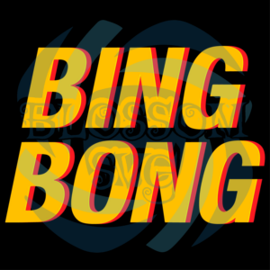 Bing Bong NYC Funny Digital Vector Files, Trending Svg