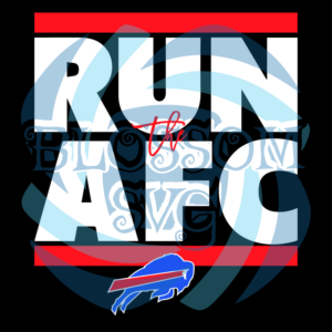 Run AFC Buffalo Bills Svg SVG100122035