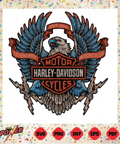 Eagle Harley Davidson Motorcycles svg SVG140122054