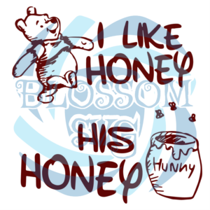 I Like Honey Pooh Couple Shirt Svg SVG060122028