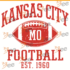 Kansas City Mo Football Est 1960 Svg SP17122023 1