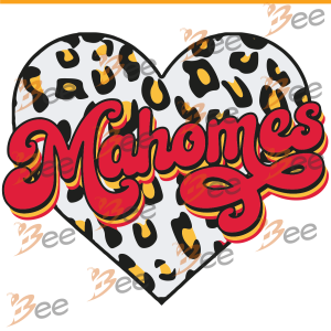 Leopard Mahomes Heart Svg SP0102202150 1