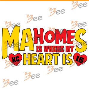 Mahomes Is Where My Heart Is KC Svg KC210202LH8 1