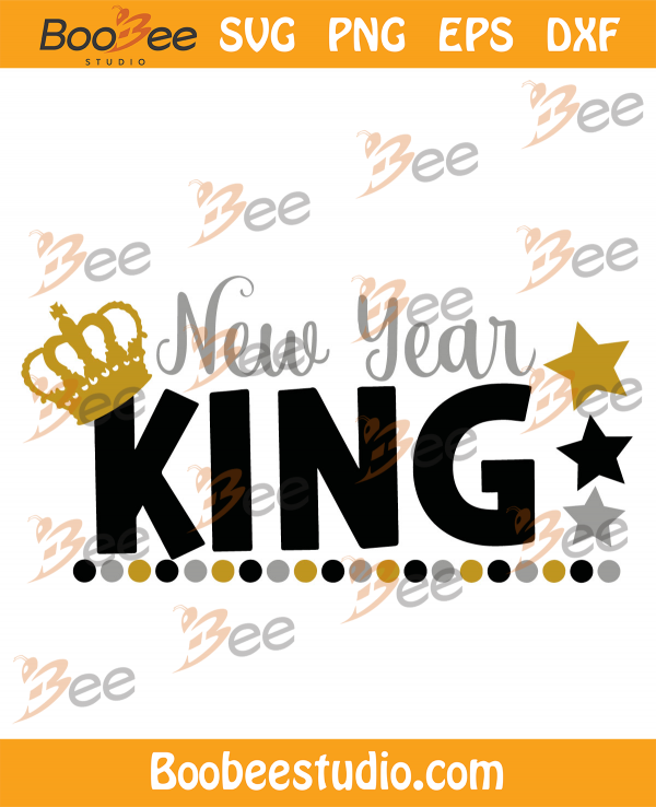 New Year King Svg SVG291221036